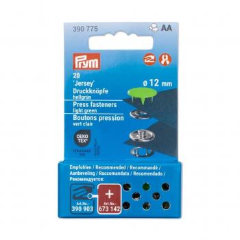 Prym 'Jersey' Druckknöpfe Hellgrün 390775